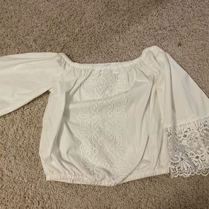Express White Blouse